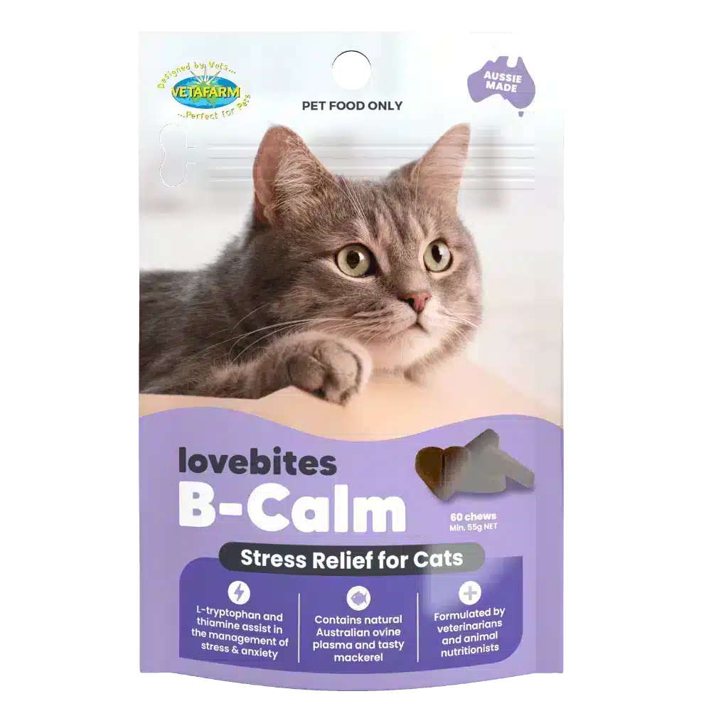 Vetafarm Lovebites B-Calm for Cats 60'S