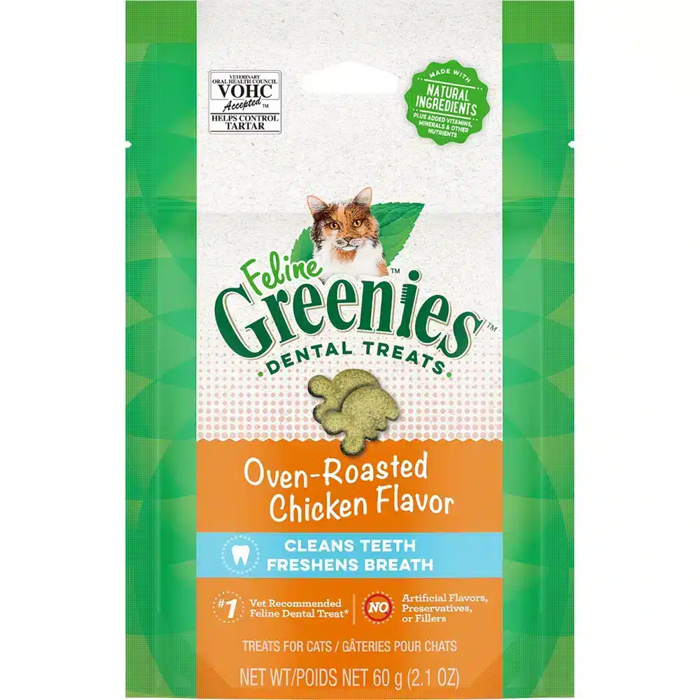 Greenies Feline Chicken Cat Dental Treats - 60g, 130g & 227g 60g