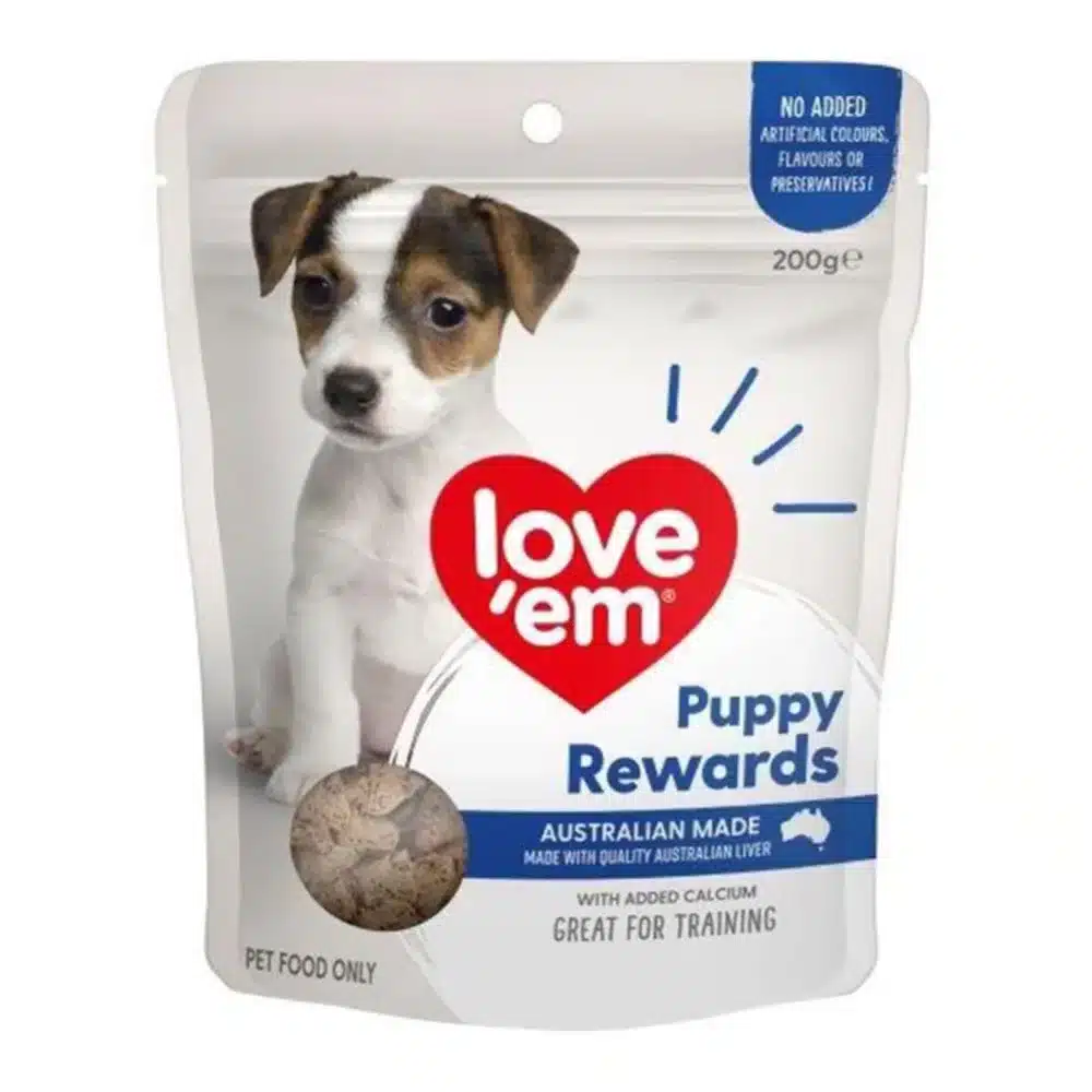 Love Em Liver Puppy Rewards Dog Treats - 200g & 400g 200g