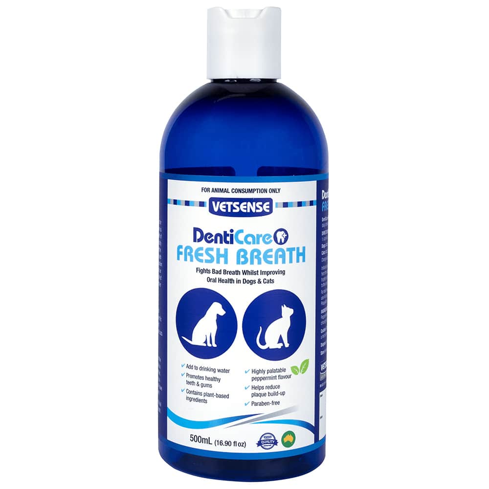 VETSENSE DENTICARE FRESH BREATH 500ML