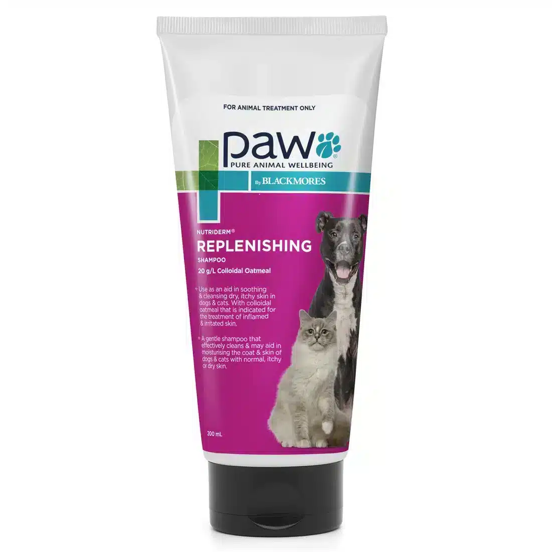 PAW By Blackmores NutriDerm Replenishing Shampoo For Cats and Dogs - 200ml & 500ml 200ml