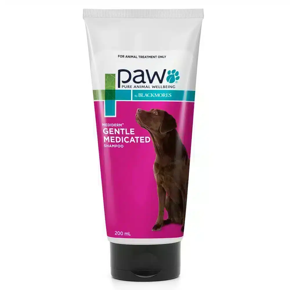 PAW By Blackmores MediDerm Gentle Medicated Shampoo For Dogs - 200ml & 500ml 200ml