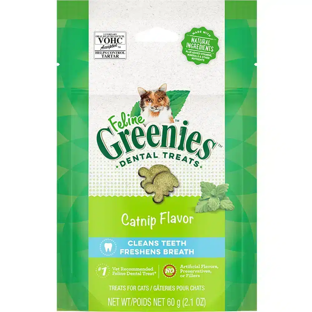 Greenies Feline Catnip Cat Dental Treats - 60g, 130g & 227g 60g