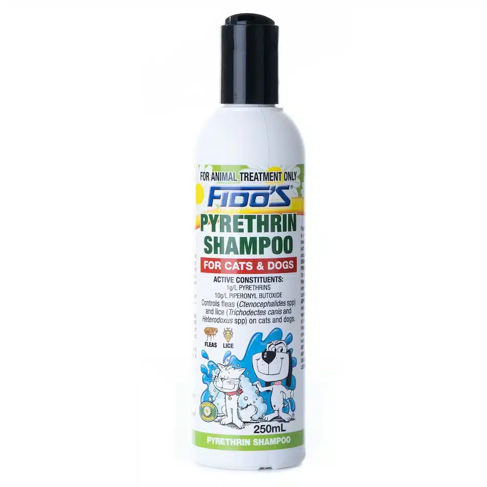 Fido's Pyrethrin Shampoo For Cats and Dogs - 250ml & 500ml 250ml
