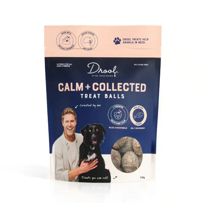 Drool by Dr Chris Brown Calm And Collected Dog Treats Salmon - 110g